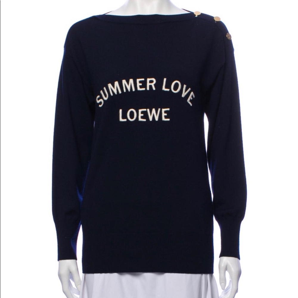 LOEWE 2018 Summer Love Sweater